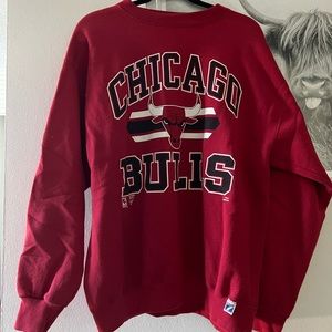 Vintage Chicago bulls crew neck